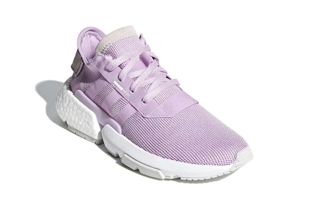 adidas pod s31 clear lilac boost eva midsole mesh lifestyle sneaker