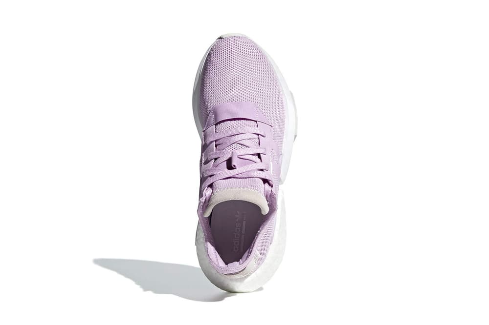 adidas pod s31 clear lilac boost eva midsole mesh lifestyle sneaker
