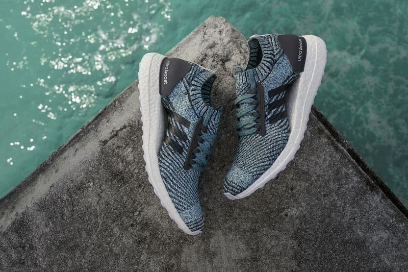 Parley x adidas UltraBOOST Carbon Non Dyed Blue