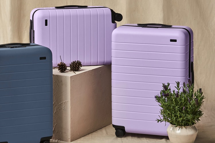 Away's Lavender Suitcases and Travel Bags Are Made for the Vacation Season