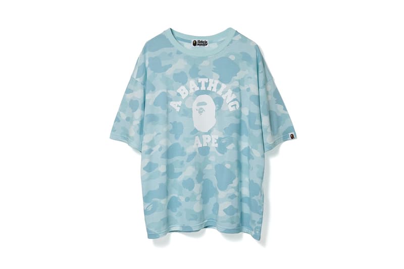 bape a bathing ape womens exclusive pastel camo print tees polos headbands shark full zip hoodies