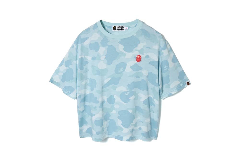 bape a bathing ape womens exclusive pastel camo print tees polos headbands shark full zip hoodies