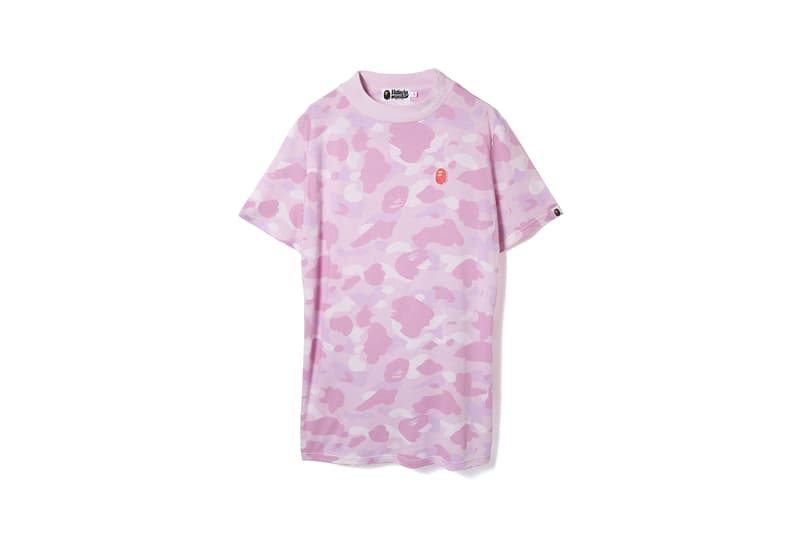 bape a bathing ape womens exclusive pastel camo print tees polos headbands shark full zip hoodies