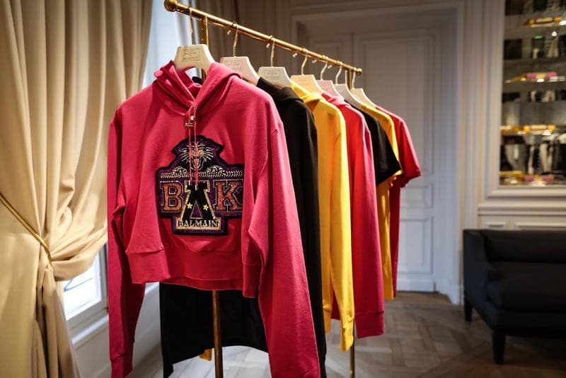 Beyonce Balmain Coachella Capsule Collection Hoodie T-shirt Olivier Rousteing UNCF