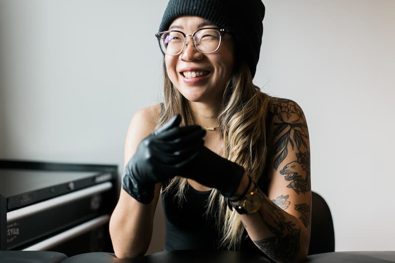 Tattoo Artist Female Vancouver Floral Vanessa Dong