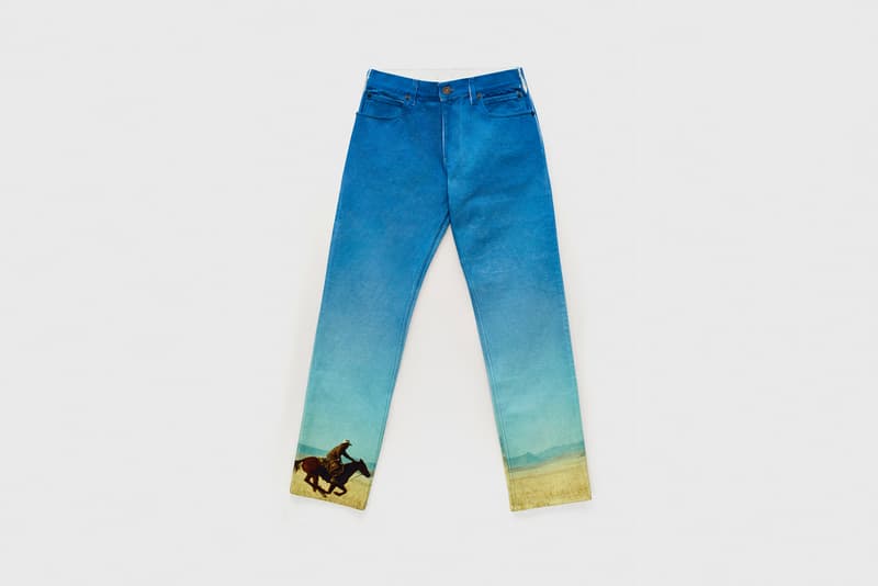 CALVIN KLEIN EST. 1978 Collection Motif Jeans Blue