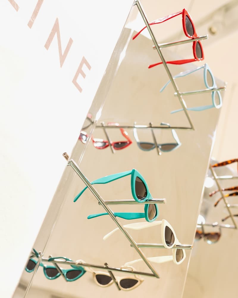 Celine Sunglasses Cat Eye Pop-Up Nordstrom Vancouver Pacific Centre