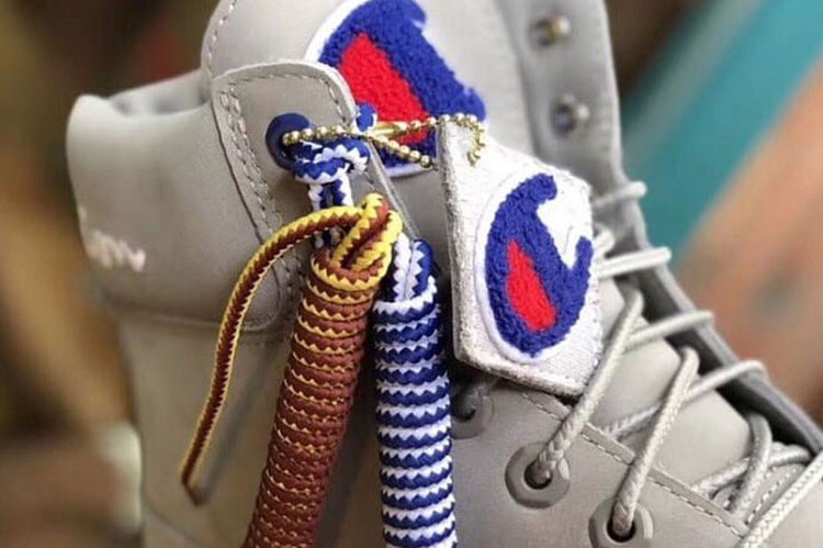 Images of Champion x Timberland Boots Have Appeared