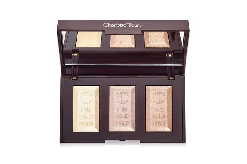 Charlotte Tilbury Bar of Gold Highlighter Trio Powder Palette