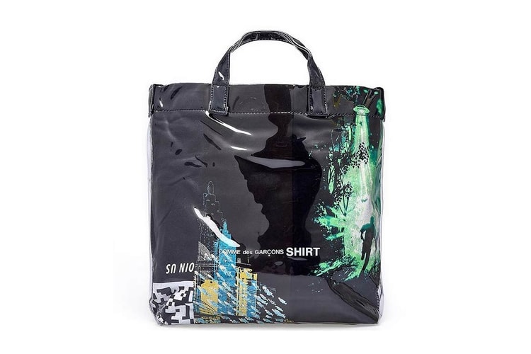 COMME des GARÇONS' Plastic Tote Bag Arrives in Black