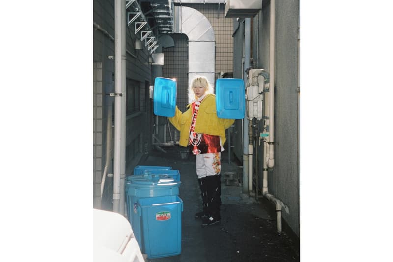 doublet Fall/Winter 2018 Lookbook Cut Off Oversized Corduroy Jacket Yellow