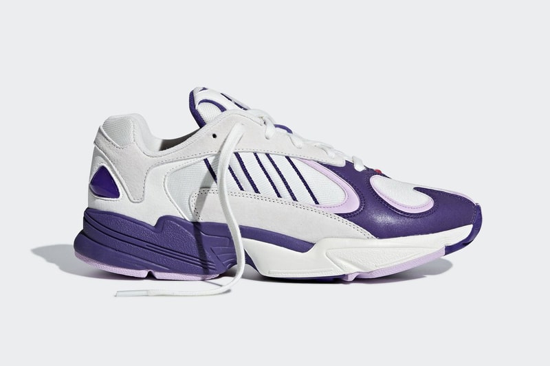 dragon ball z adidas collab yung 1 frieza purple white zx500 rum young goku