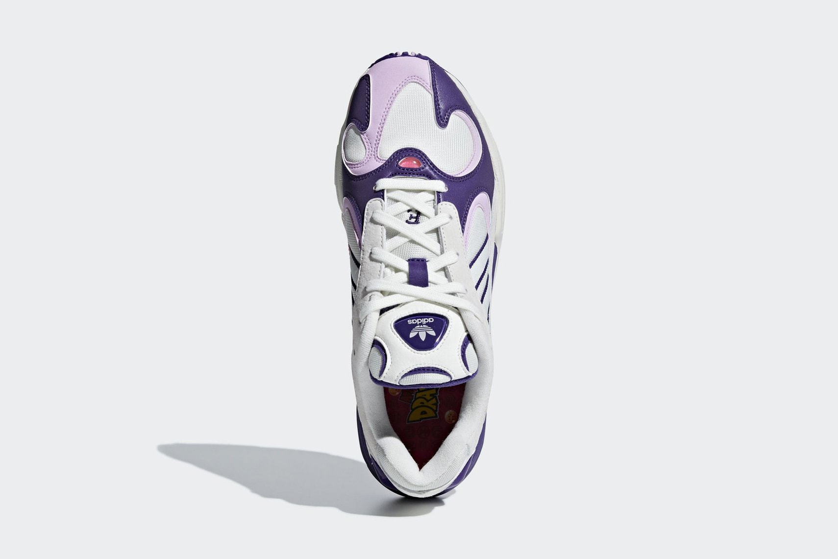 dragon ball z adidas collab yung 1 frieza purple white zx500 rum young goku