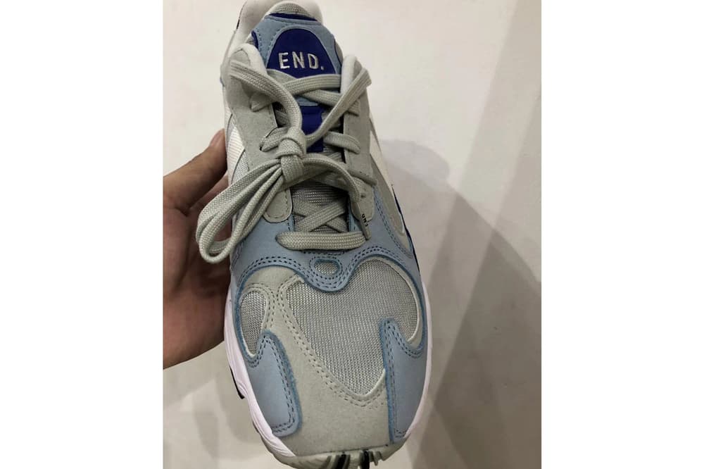 END. x adidas Originals Yung-1 Blue Grey