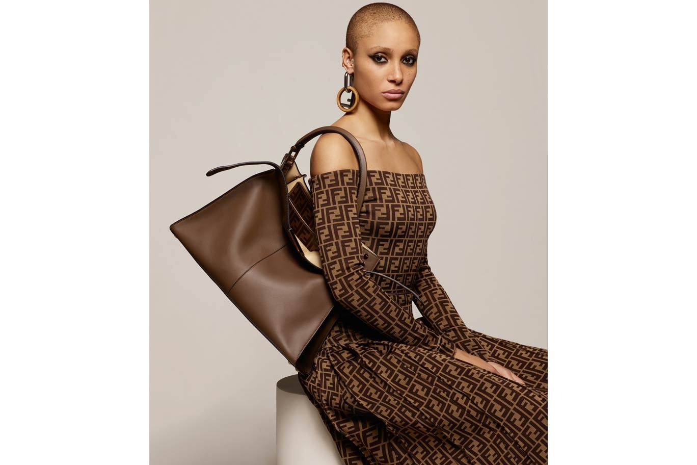 Fendi Fall Winter 2018 Gigi Hadid Adwoa Aboah