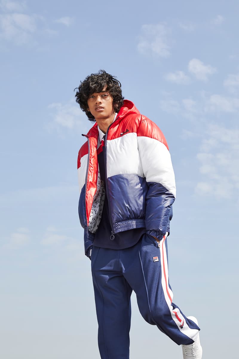 fila fall winter 2018 fw18 heritage collection archive football tracksuits