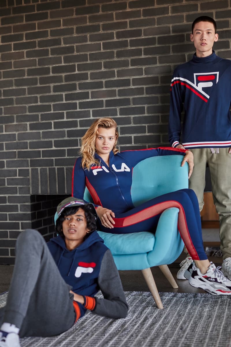 fila fall winter 2018 fw18 heritage collection archive football tracksuits