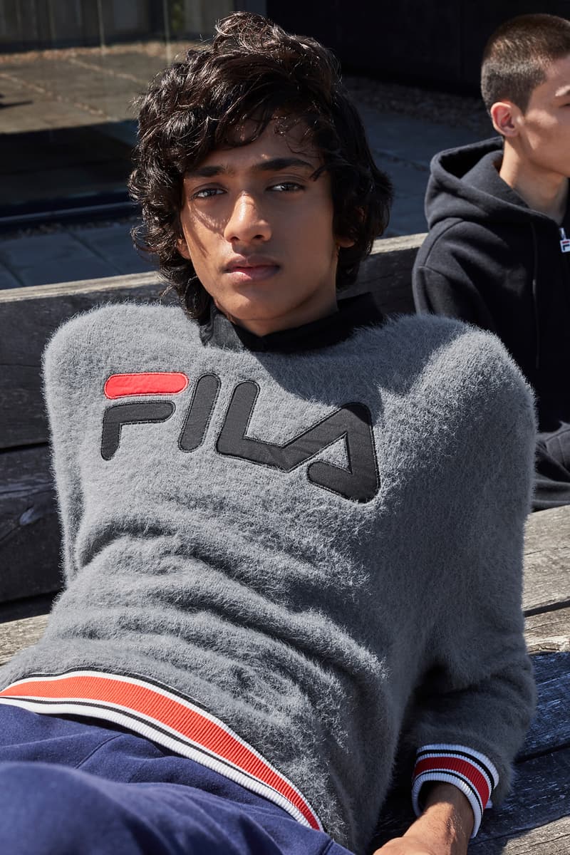 fila fall winter 2018 fw18 heritage collection archive football tracksuits