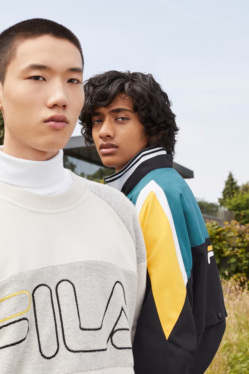 fila fall winter 2018 fw18 heritage collection archive football tracksuits