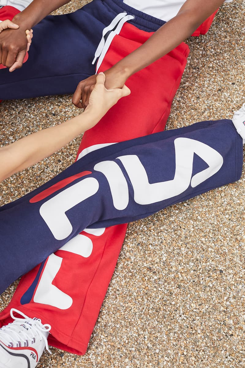 fila fall winter 2018 fw18 heritage collection archive football tracksuits