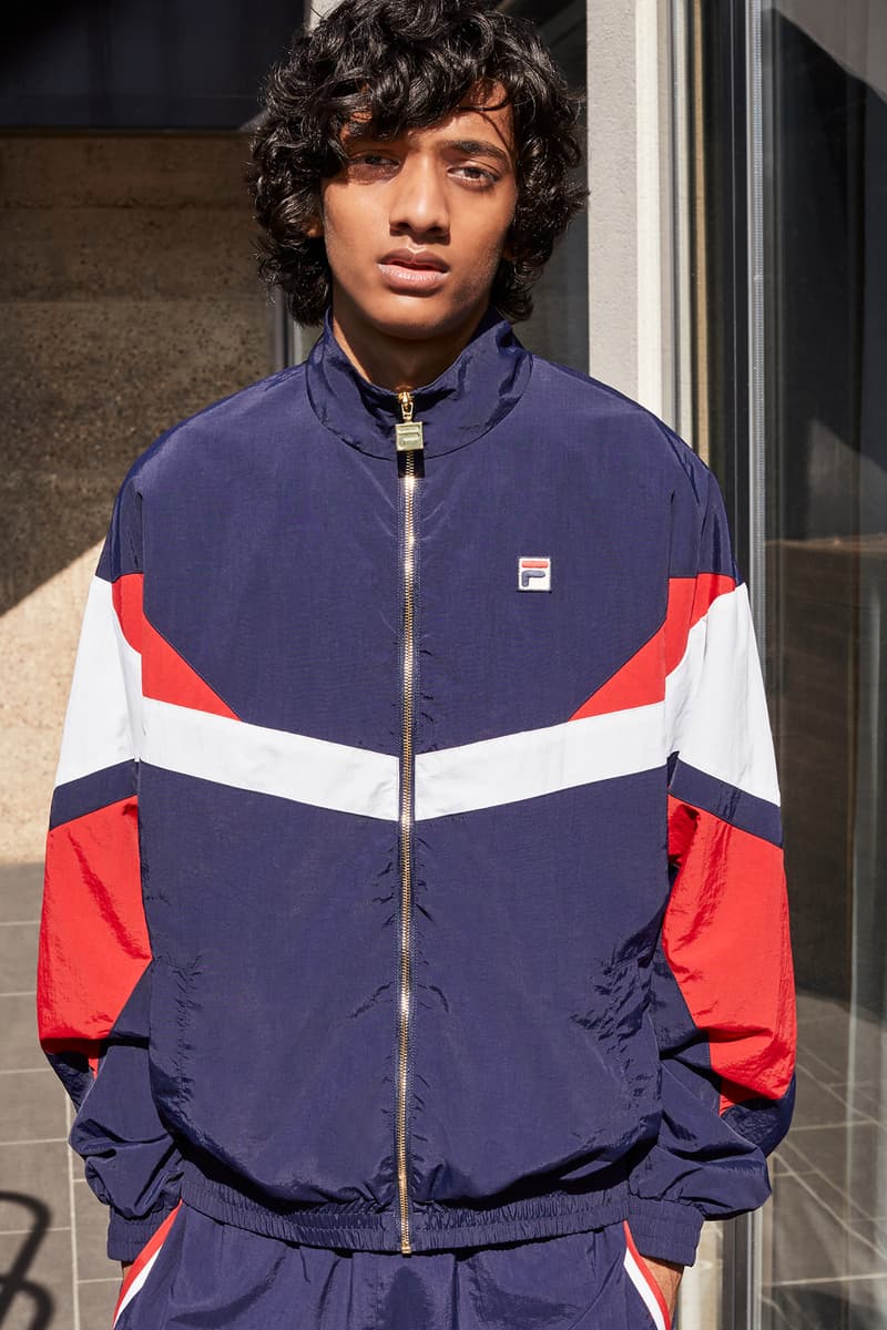 fila fall winter 2018 fw18 heritage collection archive football tracksuits