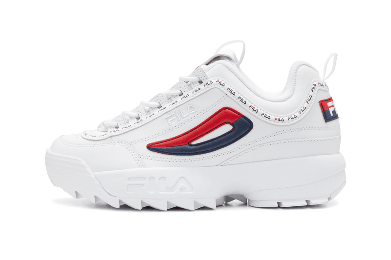 FILA Disruptor 2 Pink White Yellow Black White