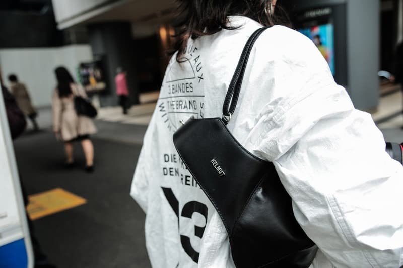 Y-3 Jacket White Helmut Lang Bra Bag Black