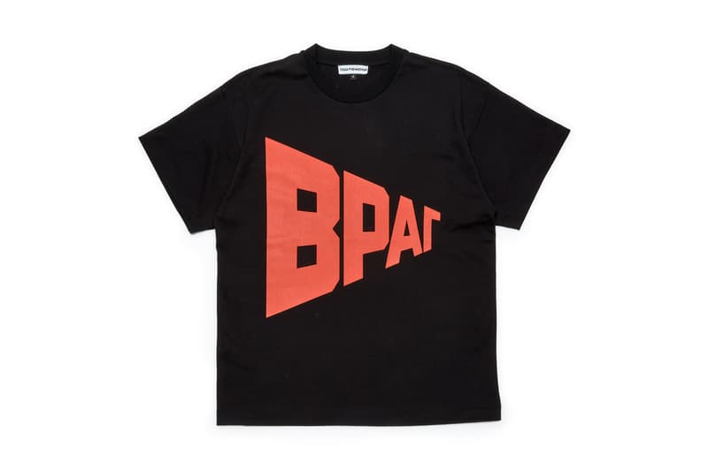 gosha rubchinskiy fall winter 2018 black t-shirt graphic