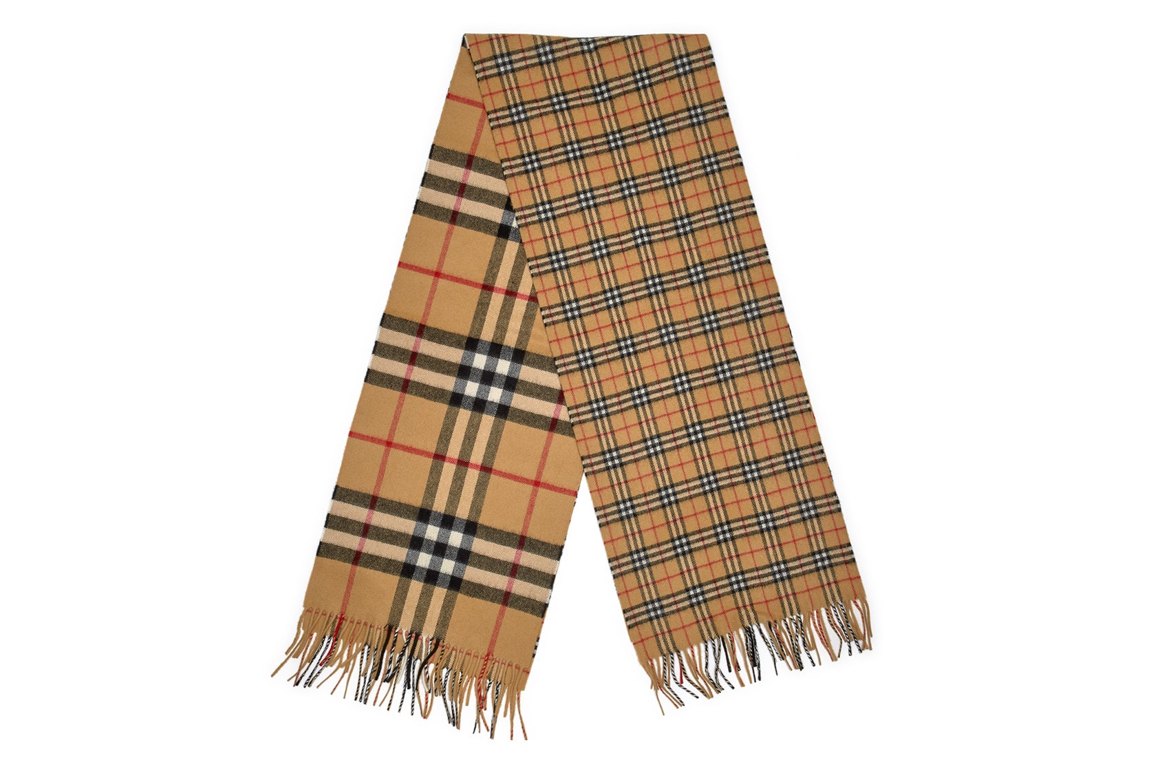 gosha rubchinskiy fall winter 2018 scarf burberry check plaid