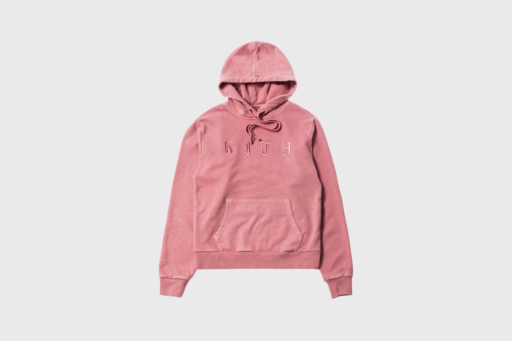 KITH Women Summer 2018 Collection Serena Hoodie Dusty Rose