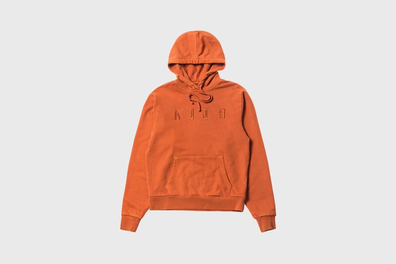 burnt orange hoodie women's