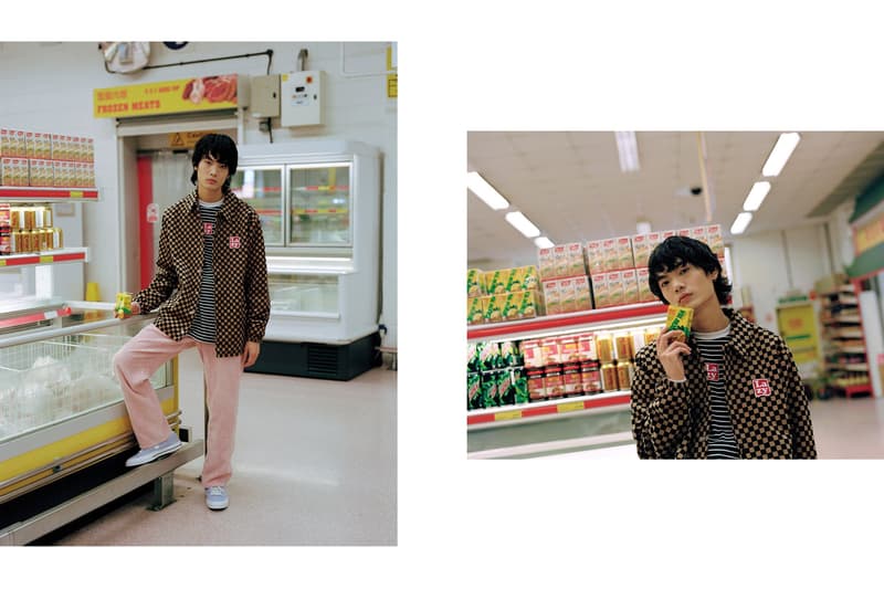 Lazy Oaf Food Baby Fall/Winter 2018 Lookbook Checkerboard Coach Jacket Brown Black