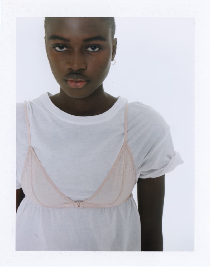 les girls les boys campaign beauty standards Fabien Montique polaroids lingerie unisex