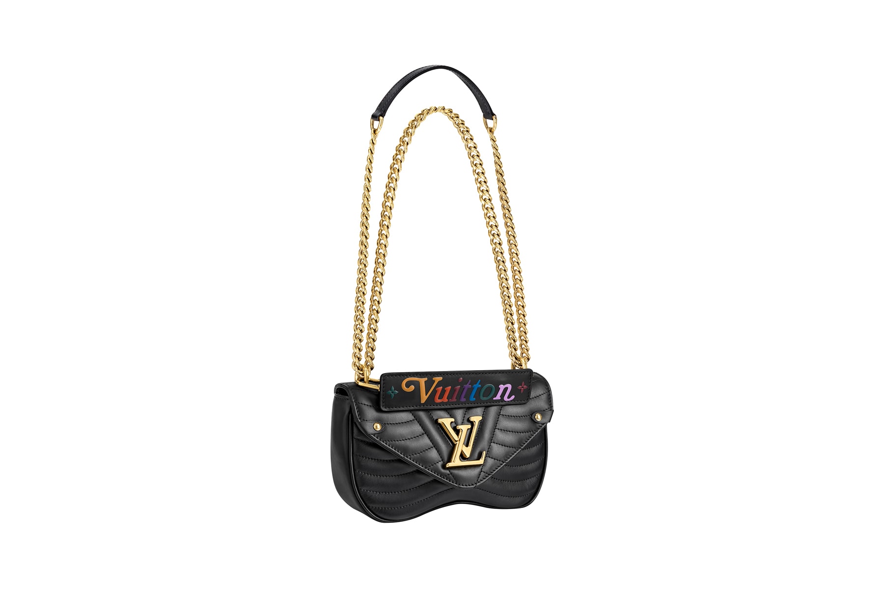 Louis Vuitton New Wave Chain Bag Noir Black Collection