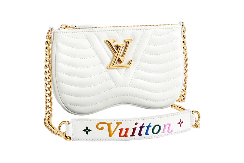 Louis Vuitton New Wave Chain Bag Snow White Collection