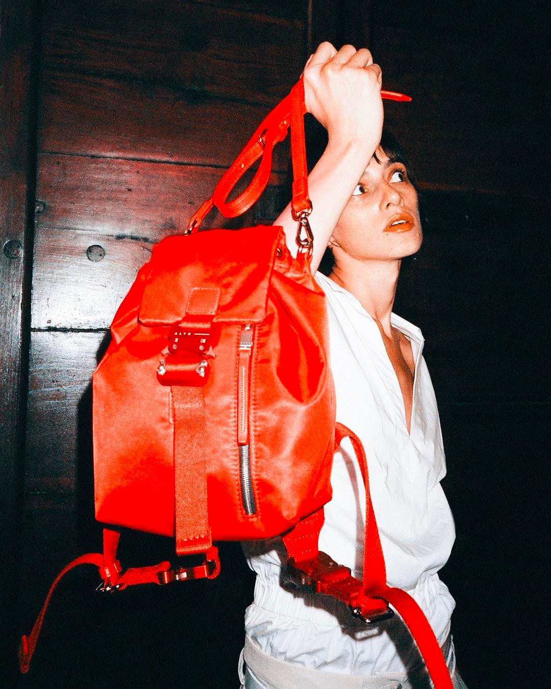alyx baby x mini backpack red lookbook