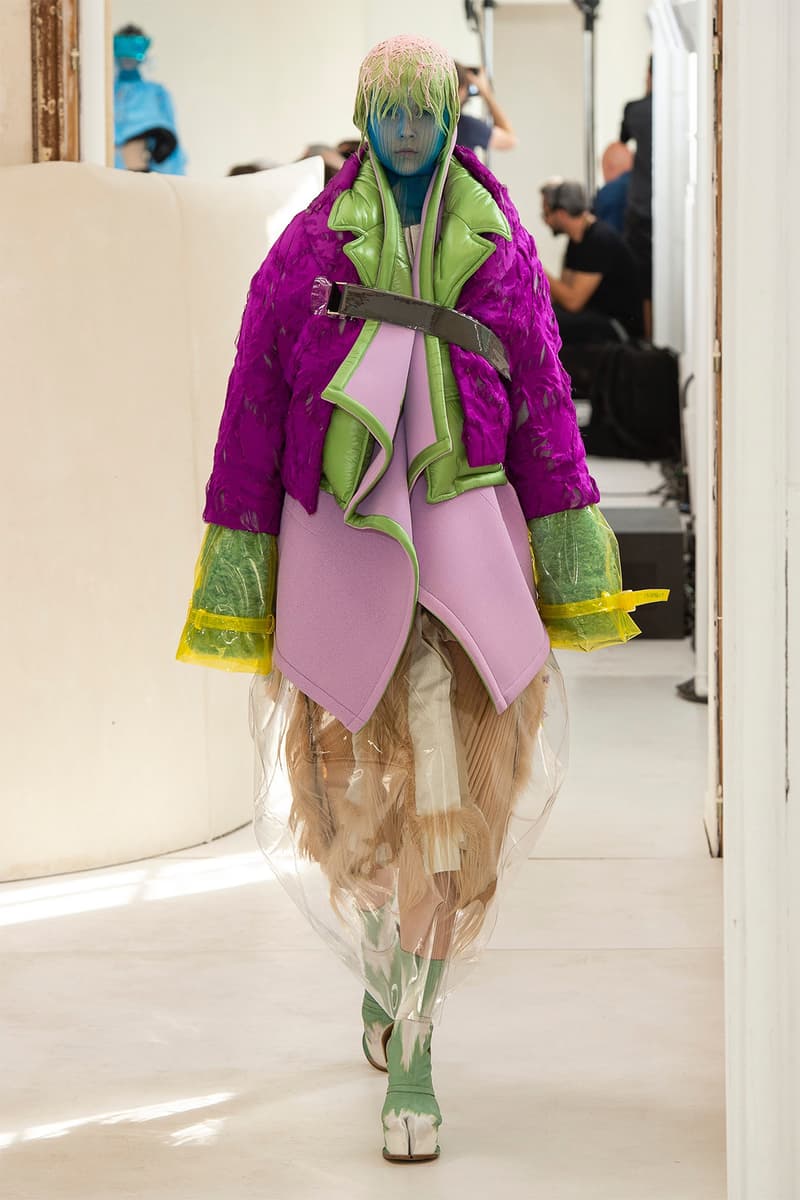 maison margiela john galliano fall 2018 paris couture show