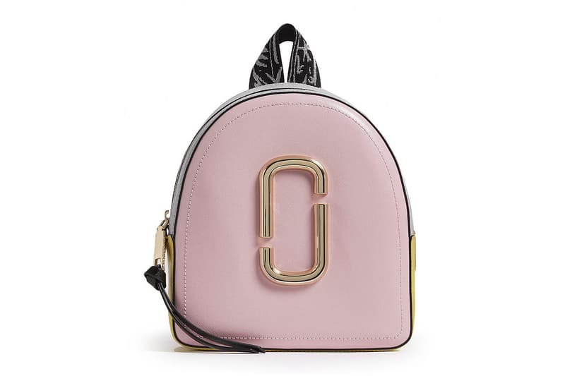 Marc Jacobs Pack Shot Mini Backpack Pink White Black