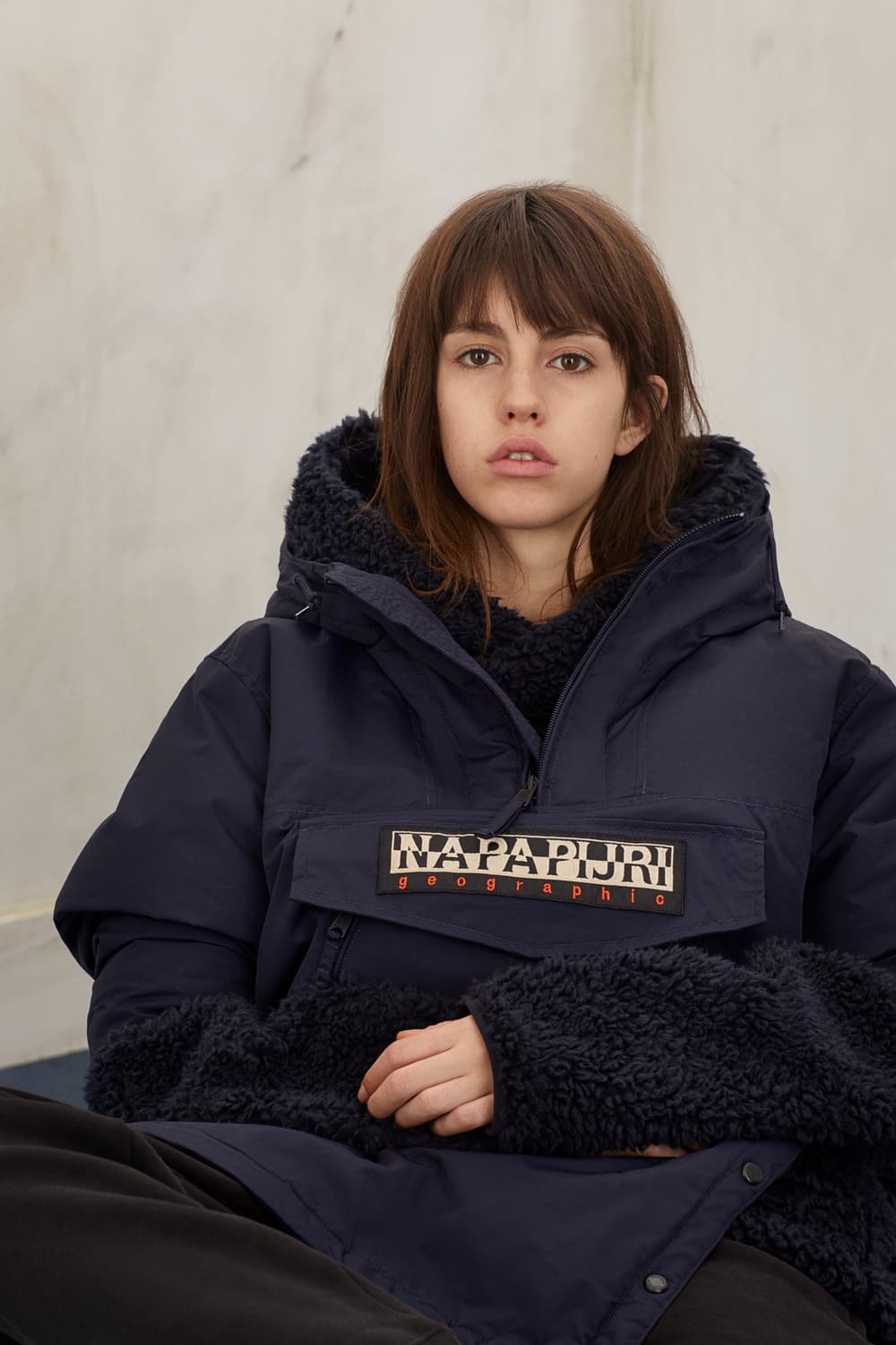 NapapijriFall/Winter 2018 Outerwear Collection Purple Yellow Puffer Jacket Parka