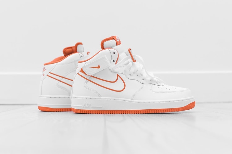 The Nike Air Force 1 Mid "Terra Orange" Is Sweet like a Creamsicle