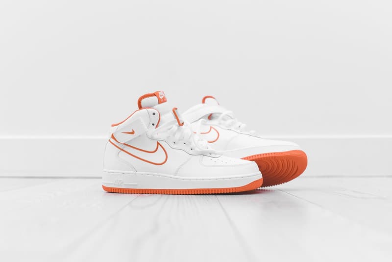 nike janoski air force 1 mid terra orange kith leather strap