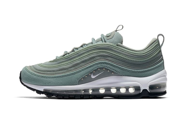 Nike Air Max 97 SE Mica Green Corduroy Studs