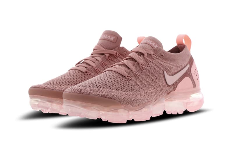 Nike Air VaporMax Flyknit Rust Pink Rose Gold Women's Sneaker