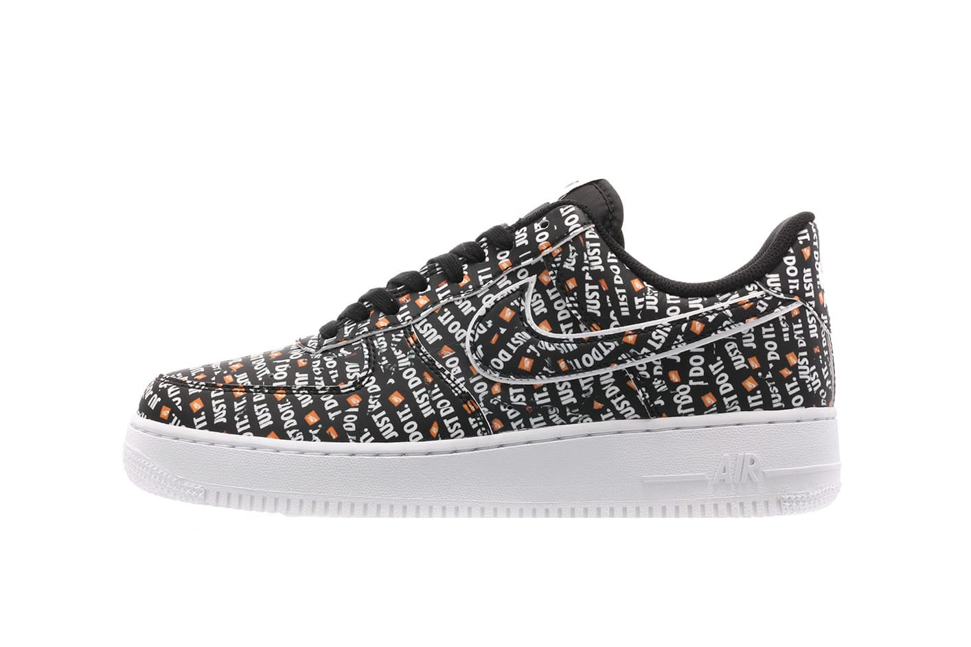 nike air force 1 low just do it pack black