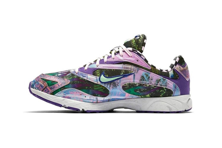 Nike's Retro Dad Sneaker Is Covered in a Swirl of Pink and Purple
