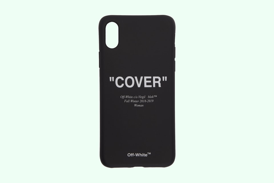 to Off-White™ "COVER" iPhone X | HYPEBAE
