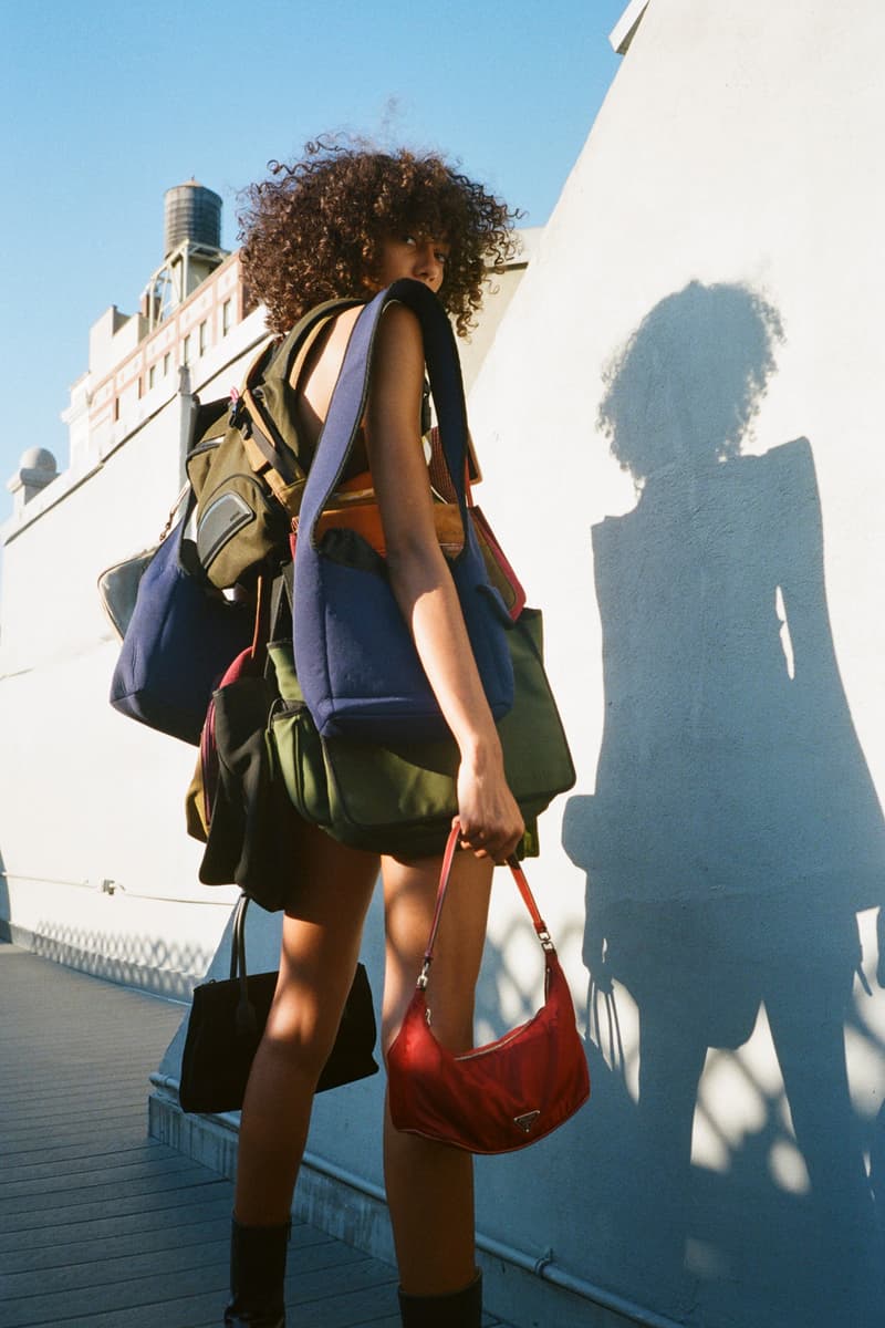 James Veloria Opening Ceremony Los Angeles Pop-Up Editorial Handbags Red Brown Tan