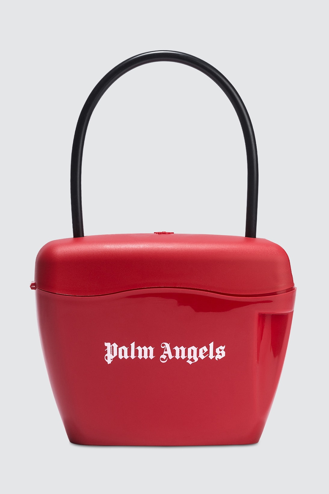 Palm Angels Plastic Padlock Bag Red Black White Yellow Blue Green Orange Handbag