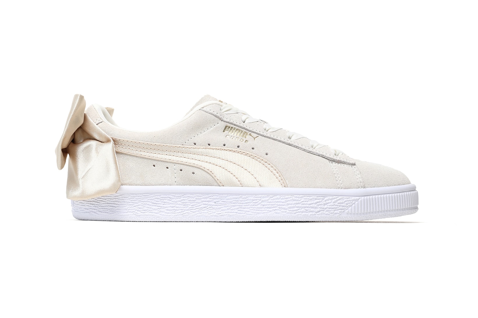 PUMA Suede Bow Varsity Marshmallow Women's Sneakers