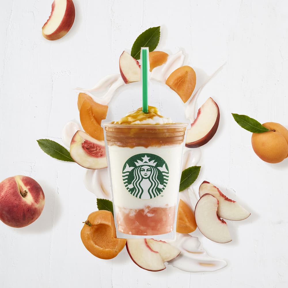 starbucks yogurt peach apricot frappuccino frap ruby red grape blended juice drink instagram